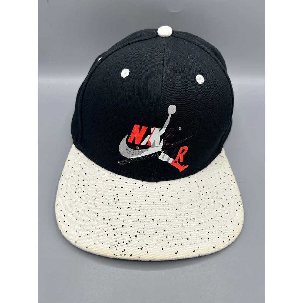Air‎ Jordan Pro Hat Men Black White Classic Cement Jumpman Snap Back Cap
